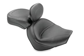 Mustang Motorcycle Mustang Motorcycle MMP 2 Piece Seat with Driver Backrest Original - 79411