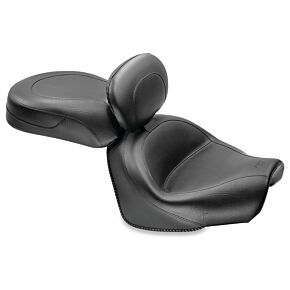 Mustang Motorcycle Mustang Motorcycle MMP 2 Piece Seat with Driver Backrest Original - 79571