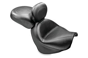 Mustang Motorcycle Mustang Motorcycle MMP 2 Piece Seat with Driver Backrest Original - 79621