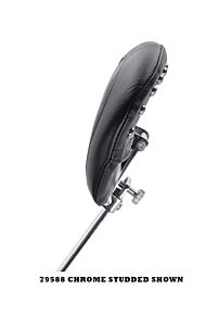Mustang Motorcycle Mustang Motorcycle MMP Backrest Black Pearls - 79590