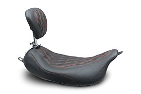 Mustang Motorcycle Mustang Motorcycle MMP Solo with Driver Backrest Diamond - 79727AB