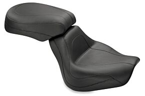 Mustang Motorcycle Mustang Motorcycle Mustang 00-07 Harley Softail Deuce Sport Touring Solo Seat - Black - 75203