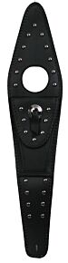 Mustang Motorcycle Mustang Motorcycle Mustang 00-07 Honda VT1100 Sabre, Spirit , Ace Cruiser Tank Bib w/Studs - Black - 93313