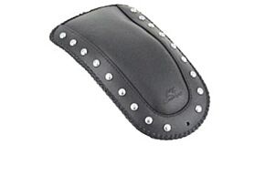 Mustang Motorcycle Mustang Motorcycle Mustang 03-09 VTX1300 Retro,03-07 VTX1300S, 08-09 VTX1300T Fender Bib w/Studs - Black - 78099