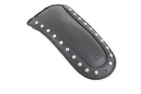 Mustang Motorcycle Mustang Motorcycle Mustang 04-09 Honda VTX1300 Fender Bib w/Studs - Black - 78095