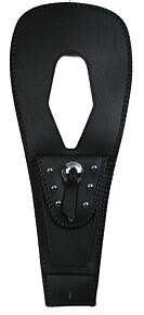 Mustang Motorcycle Mustang Motorcycle Mustang 04-09 Honda VTX1300C Cruiser, 03-09 Retro,03-07 S Tank Bib w/Studs - Black - 93303