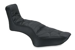 Mustang Motorcycle Mustang Motorcycle Mustang 04-21 Harley Sportster Throwback 1PC Seat - Black - 75126