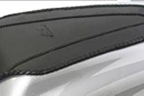 Mustang Motorcycle Mustang Motorcycle Mustang 05-08 Honda VTX1800F Fender Bib - Black - 78123