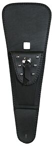 Mustang Motorcycle Mustang Motorcycle Mustang 05-08 Suzuki Boulevard, VL800 Volusia Cruiser Tank Bib w/Studs - Black - 93317
