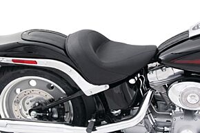 Mustang Motorcycle Mustang Motorcycle Mustang 06-10 Harley Softail FXST, 07-17 FLSTF Fender Bib - Black - 78117