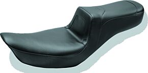 Mustang Motorcycle Mustang Motorcycle Mustang 06-17 Harley Dyna Squareback 1PC Seat - Black - 75615
