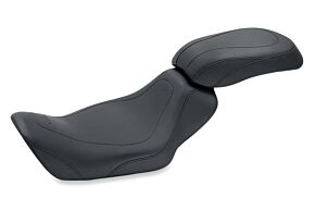 Mustang Motorcycle Mustang Motorcycle Mustang 06-17 Harley Dyna Tripper Pass Seat - Black - 76581