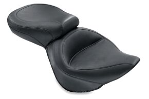 Mustang Motorcycle Mustang Motorcycle Mustang 06-17 Harley Softail Wide Tire (200mm) Wide Touring 1PC Seat - Black - 76404