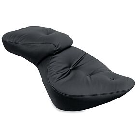 Mustang Motorcycle Mustang Motorcycle Mustang 06-17 Harley Softail Wide Tire (200mm) Wide Touring 1PC Seat Regal - Black - 76405