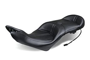 Mustang Motorcycle Mustang Motorcycle Mustang 08-17 Victory Vision Standard Touring 1PC Seat w/Driver Backrest - Black - 79723