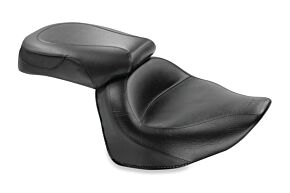 Mustang Motorcycle Mustang Motorcycle Mustang 08-17 Yamaha Raider Wide Touring 2PC Seat - Black - 76261