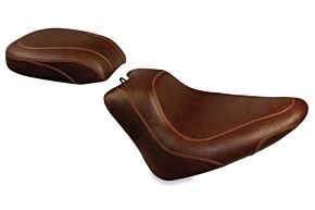 Mustang Motorcycle Mustang Motorcycle Mustang 11-13 Harley Blackline, 12-17 Slim/Slim S Tripper Solo Seat - Distressed Brown - 76764