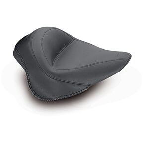 Mustang Motorcycle Mustang Motorcycle Mustang 11-13 Harley Blackline, 12-17 Slim,Slim S Wide Touring Solo Seat - Black - 76752