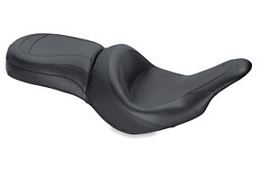Mustang Motorcycle Mustang Motorcycle Mustang 11-19 Kawasaki Vulcan 1700 Vaquero Standard Touring 1PC Seat - Black - 76287