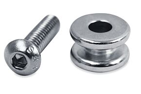 Mustang Motorcycle Mustang Motorcycle Mustang 1/4-20x1 inch BTN HD and Spool Washer - 78146