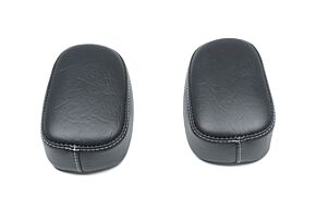 Mustang Motorcycle Mustang Motorcycle Mustang 15-21 Indaian Roadmaster Standard Touring Passenger Armrest Side Panels - Black - 76024WT
