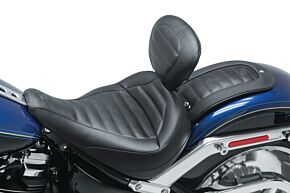 Mustang Motorcycle Mustang Motorcycle Mustang 18-21 Harley Softail Breakout, Fatboy Fender Bib - Black - 78190