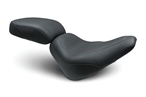 Mustang Motorcycle Mustang Motorcycle Mustang 18-21 Harley Street Bob Wide Tripper Passenger Seat - Black - 75163