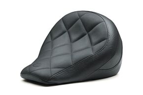 Mustang Motorcycle Mustang Motorcycle Mustang 18-21 Indian Scout Bobber Standard Touring Solo Seat Diamond Stitch - Black - 76842