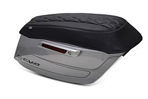 Mustang Motorcycle Mustang Motorcycle Mustang 23-25 Harley CVO Road Glide (ST) Deluxe Diamond Saddlebag Lid Covers - 88470GM