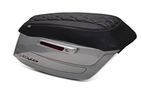 Mustang Motorcycle Mustang Motorcycle Mustang 23-25 Harley CVO Road Glide (ST) Deluxe Diamond Saddlebag Lid Covers - 88470MO
