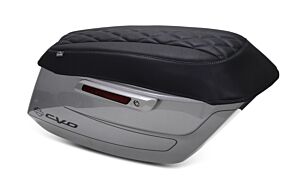 Mustang Motorcycle Mustang Motorcycle Mustang 23-25 Harley CVO Road Glide (ST) Deluxe Diamond Saddlebag Lid Covers - 88470SB