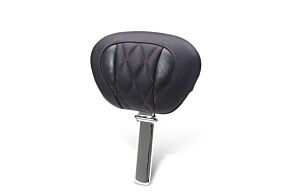 Mustang Motorcycle Mustang Motorcycle Mustang 23-25 Harley CVO Road Glide (ST) Super Touring Deluxe Diamond Driver Backrest - 89460DC
