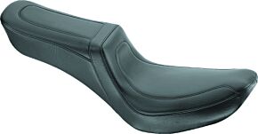 Mustang Motorcycle Mustang Motorcycle Mustang 58-84 Harley FX/FL Squareback 1PC Seat - Black - 75619