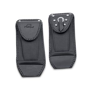 Mustang Motorcycle Mustang Motorcycle Mustang 65-86 Harley Early FL Touring Tank Bib - Black - 93308