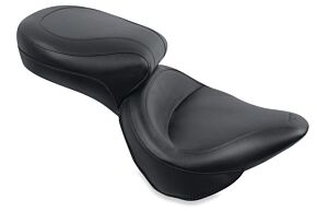 Mustang Motorcycle Mustang Motorcycle Mustang 84-06 Harley Standard Rear Tire Wide Touring 1PC Seat - Black - 75735
