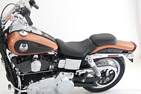 Mustang Motorcycle Mustang Motorcycle Mustang 91-05 Harley Dyna Tripper Passenger Seat - Black - 76585