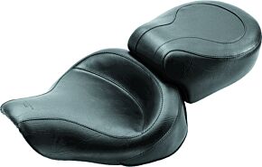 Mustang Motorcycle Mustang Motorcycle Mustang 91-05 Harley Dyna Wide Touring 1PC Seat - Black - 75536