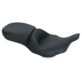 Mustang Motorcycle Mustang Motorcycle Mustang 97-07 Harley Electra Glide, Rd Glide Super Touring 1PC Seat - Black - 76971
