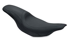 Mustang Motorcycle Mustang Motorcycle Mustang 97-07 Harley Electra Glide, Rd Glide Tripper Fastback 1PC Seat - Black - 76589