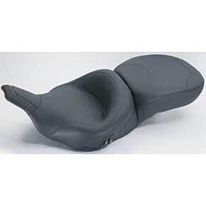 Mustang Motorcycle Mustang Motorcycle Mustang 97-07 Harley Electra Glide, Road Glide Wide Touring 1PC Seat - Black - 76653