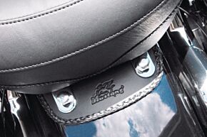 Mustang Motorcycle Mustang Motorcycle Mustang 97 21 Harley FL Touring Mini Fender Bib - Black - 78064