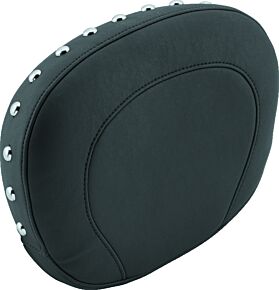Mustang Motorcycle Mustang Motorcycle Mustang 97-21 Harley Touring Sissy Bar Pad (12 inch x9 inch) w/Studs - Black - 79084