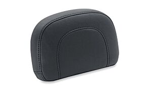 Mustang Motorcycle Mustang Motorcycle Mustang 97-21 Harley Touring Sissy Bar Pad (8 inch x 5 inch) - Black - 76611