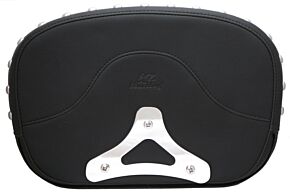 Mustang Motorcycle Mustang Motorcycle Mustang 97-21 Harley Touring Sissy Bar Pad Regal (14 inch x 9 inch) - Black - 76575