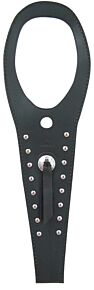 Mustang Motorcycle Mustang Motorcycle Mustang 98-11 Yamaha V-Star 650 Custom, Classic Tank Bib w/Studs - Black - 93148