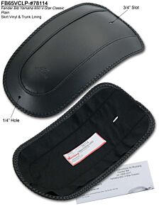 Mustang Motorcycle Mustang Motorcycle Mustang 98-11 Yamaha V-Star Classic Fender Bib - Black - 78114