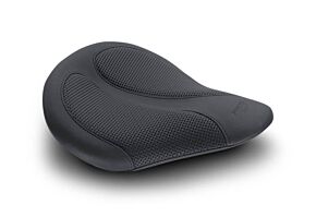 Mustang Motorcycle Mustang Motorcycle Mustang Cyclone Solo Seat w/Black Textured - Black - 76621