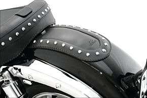 Mustang Motorcycle Mustang Motorcycle Mustang Kawasaki VN1600 Vulcan Fender Bib w/Studs - Black - 78101