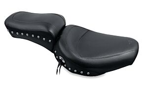 Mustang Motorcycle Mustang Motorcycle One-Piece Studs w/Conchos Seat - 75302
