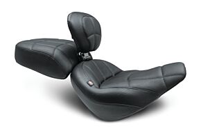 Mustang Motorcycle Mustang Motorcycle Passenger Seat with Backrest - 79495